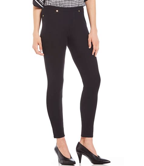 michael kors womens stretch pants|michael kors pull on pants.